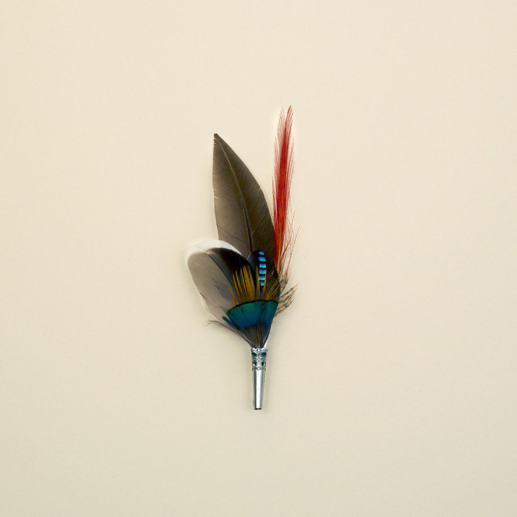 German Feather Pin, Assorted