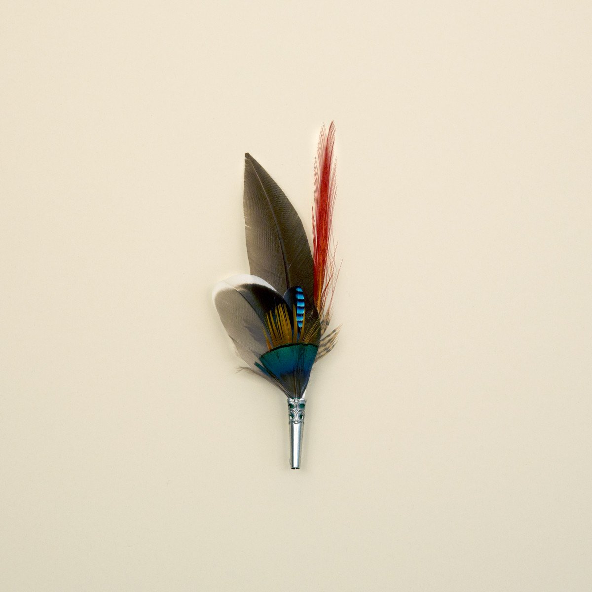 German Feather Pin, Assorted