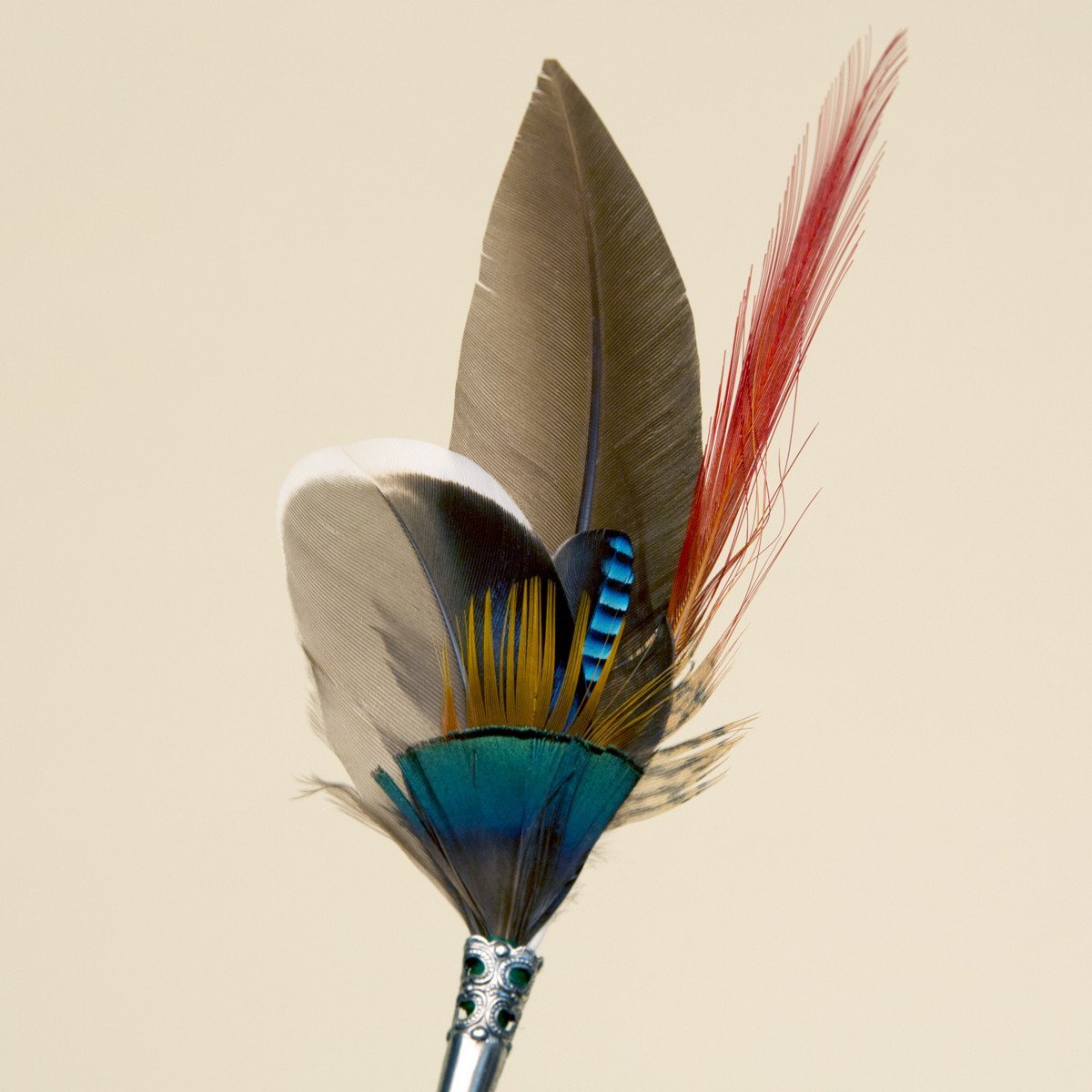 German Feather Pin, Assorted
