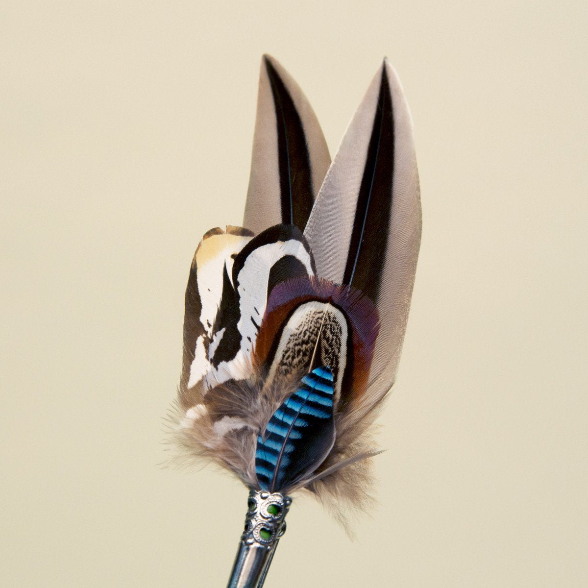 German Feather Pin, Assorted