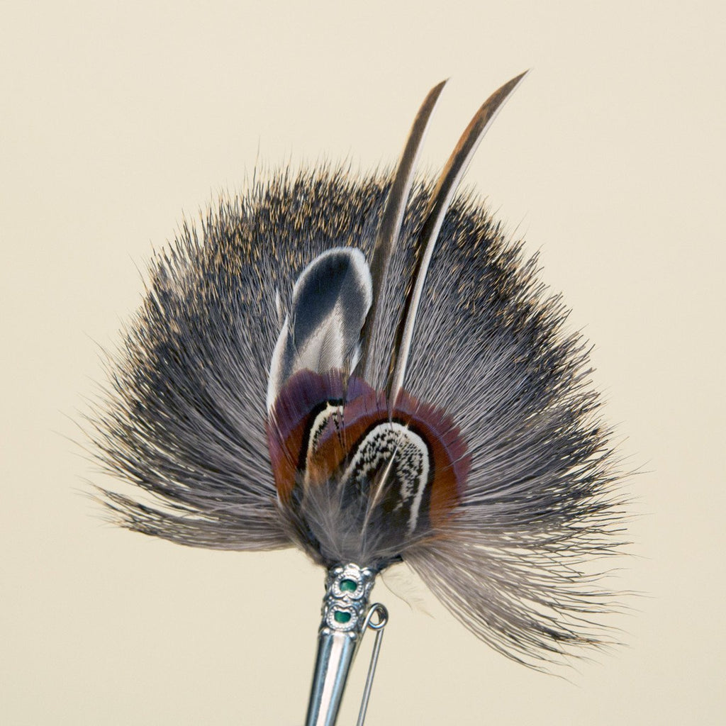 German Feather Pin, Assorted