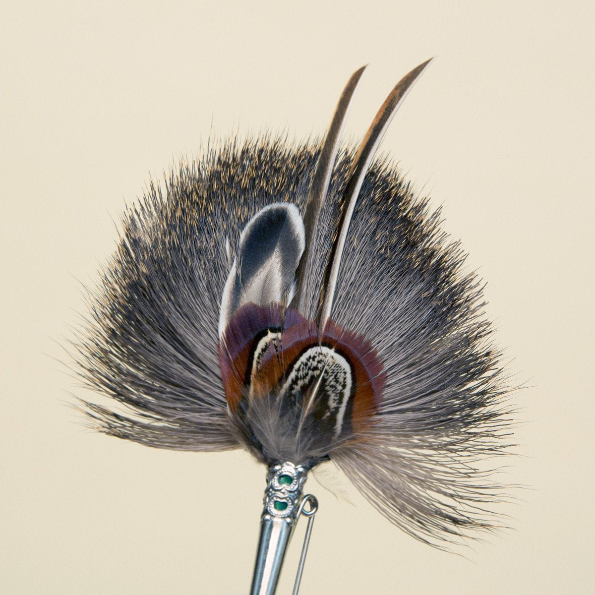 German Feather Pin, Assorted
