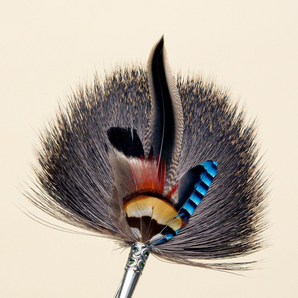 German Feather Pin, Assorted