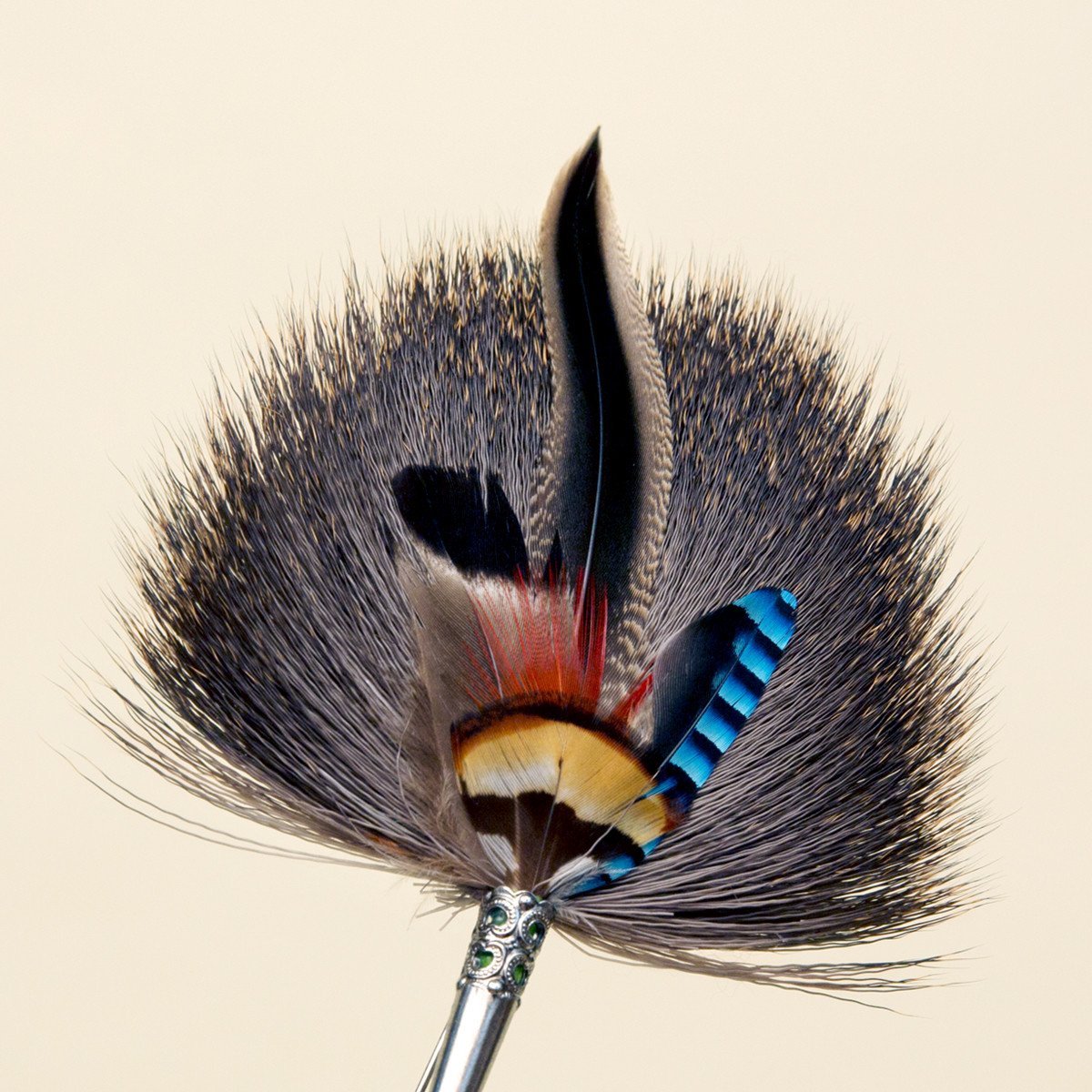 German Feather Pin, Assorted