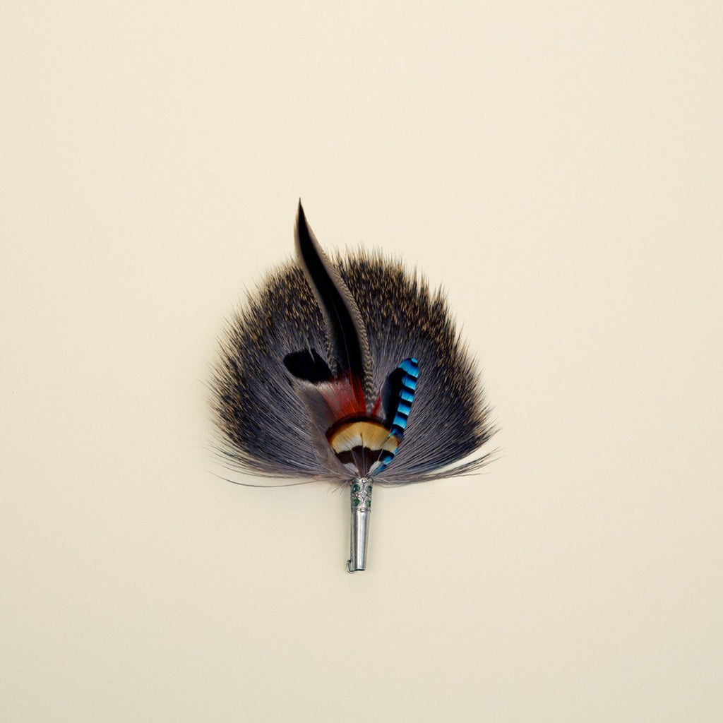 German Feather Pin, Assorted