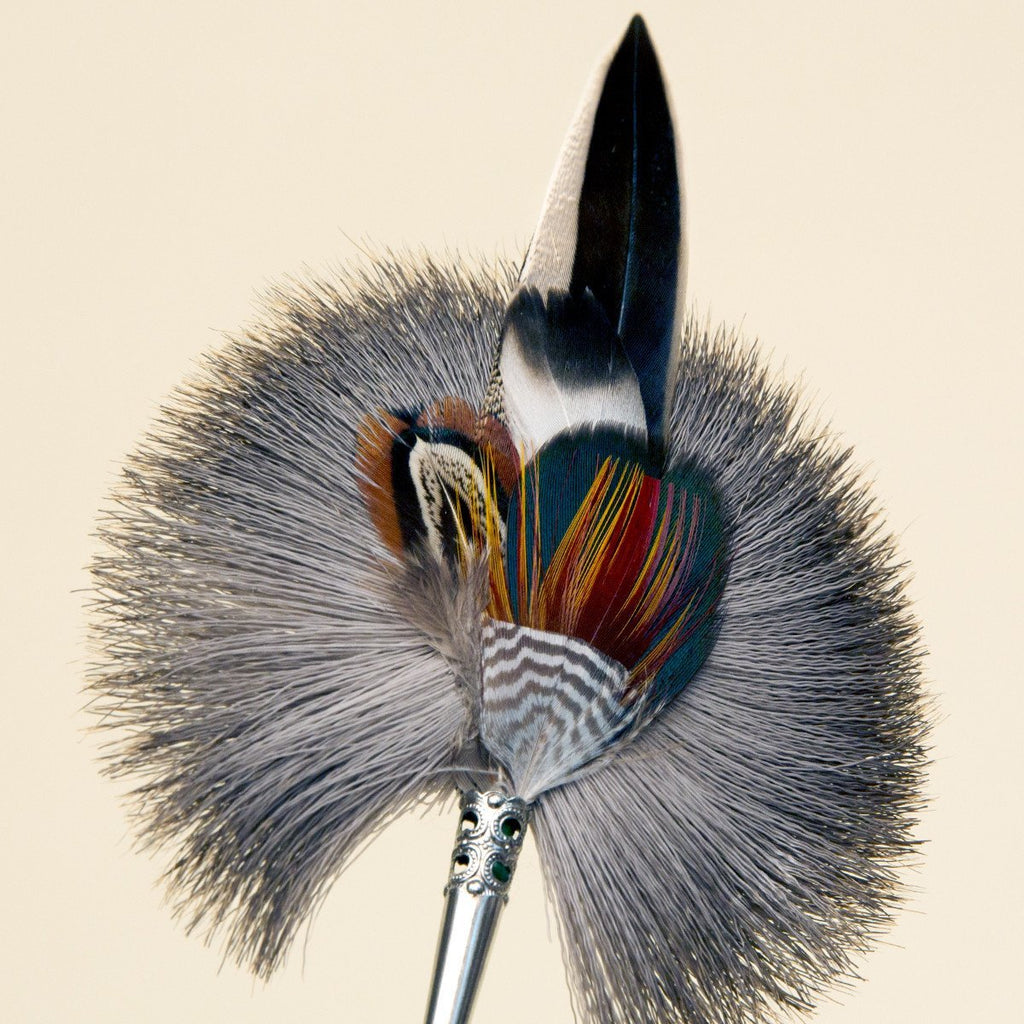 German Feather Pin, Assorted